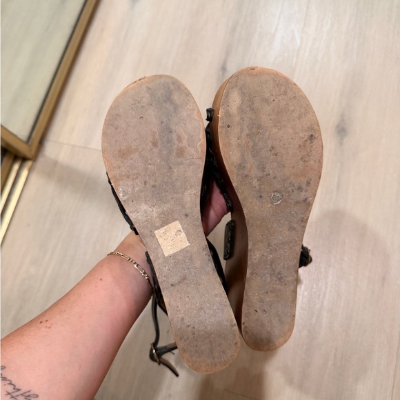 Authentic Isabel Marant Black Leather Sandals - Picture 5 of 6